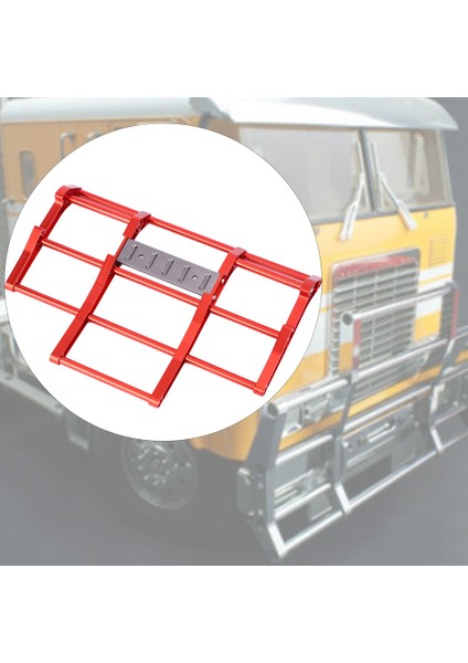 1/14 Rc Araba Kamyon Metal Ön Tampon Modeli Aksesuar Fit Için Tamiya Kral Hauler (Kırmızı) (Yurt Dışından) indirimleri