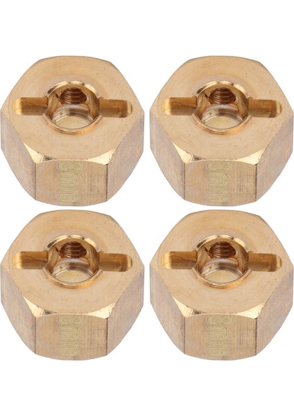 4 Adet / Takım 12MM Altıgen Tekerlek Göbeği Genişletilmiş Adaptör SCX10 90046 Gn7 CC01 1/10 Rc Arabalar 8mm (Yurt Dışından) fiyatları