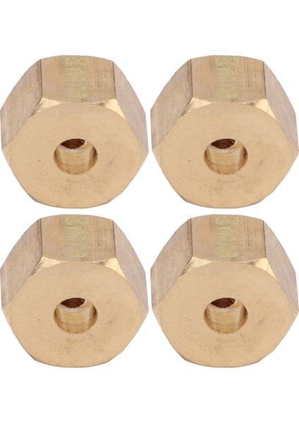 4 Adet / Takım 12MM Altıgen Tekerlek Göbeği Genişletilmiş Adaptör SCX10 90046 Gn7 CC01 1/10 Rc Arabalar 8mm (Yurt Dışından) fırsatları