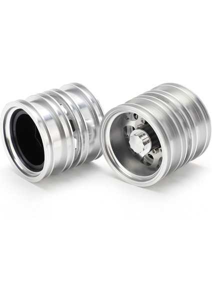 Metal Güçsüz Arka Aks Metal Arka Tekerlek Göbeği Tamiya 1/14 Traktör Yarı Römork Kamyonu Için 120MM Aks Uzunluğu (Yurt Dışından)