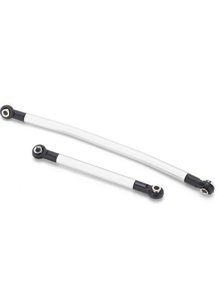 Alüminyum Alaşımlı Direksiyon Bağlantı Bağlantı Rot Takımı Eksenel SCX10 90046 90047 Rc Araba Gümüş (Yurt Dışından) modelleri