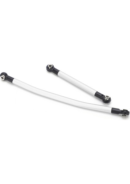 Alüminyum Alaşımlı Direksiyon Bağlantı Bağlantı Rot Takımı Eksenel SCX10 90046 90047 Rc Araba Gümüş (Yurt Dışından) fırsatları