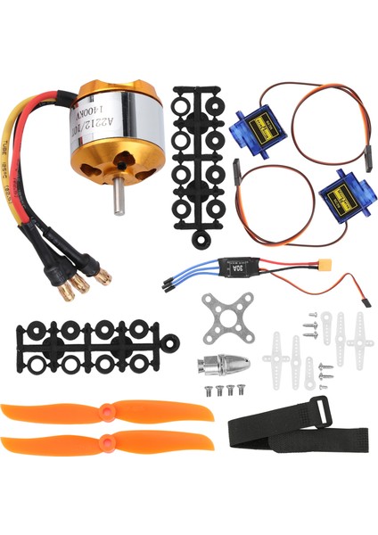 2212 1400KV Motor 8060 Pervane 9g Servo 30A XT60 Esc Kiti Uzaktan Kumandalı Helikopter Için (Yurt Dışından)