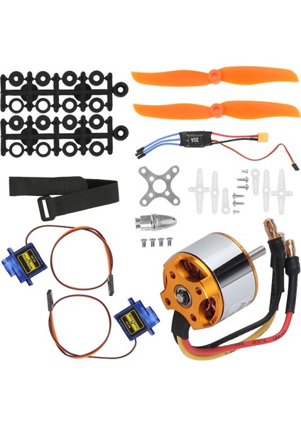 2212 1400KV Motor 8060 Pervane 9g Servo 30A XT60 Esc Kiti Uzaktan Kumandalı Helikopter Için (Yurt Dışından)