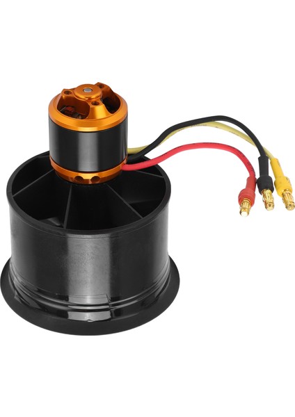 Qxmotor 50MM Edf 12 Bıçaklı Klı Fan QF26114600KV 34S Fırçasız Motor Rc Uçak Için (Ccw ) (Yurt Dışından)