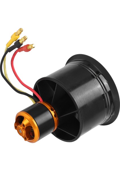 Qxmotor 50MM Edf 12 Bıçaklı Klı Fan QF26114600KV 34S Fırçasız Motor Rc Uçak Için (Ccw ) (Yurt Dışından)