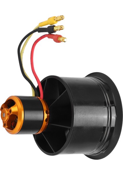 Qxmotor 50MM Edf 12 Bıçaklı Klı Fan QF26114600KV 34S Fırçasız Motor Rc Uçak Için (Ccw ) (Yurt Dışından)