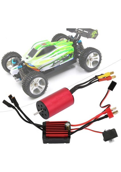 Aşmak 4000KV 2440 Motor ve KS35A Su Geçirmez Fırçasız Esc Combo Set Rc Model Araba Için (Yurt Dışından) indirimleri