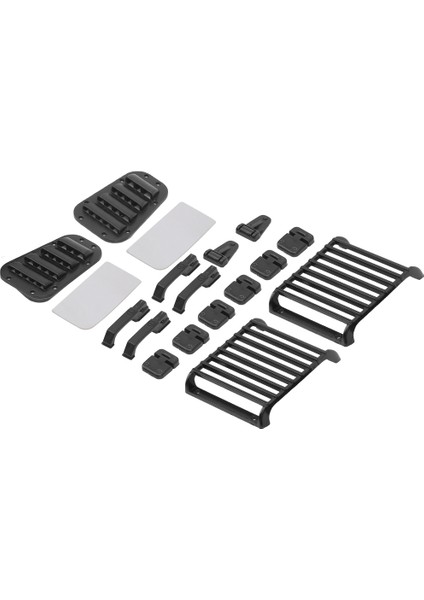 Ön Lamba Koruma Giriş Izgarası Kapı Motor Kapağı Menteşe Dekoru Traxxas Trx4 Defender 1/10 Rc Paletli Araba Için Uygun (Yurt Dışından) indirimleri