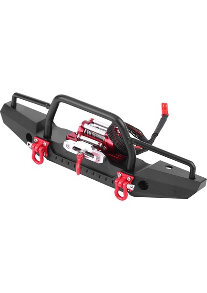 Alüminyum Alaşımlı Ön Tampon Için Vinç ile Traxxas Trx-4 Rc Araba Paletli Yükseltme Kısmı (Yurt Dışından)