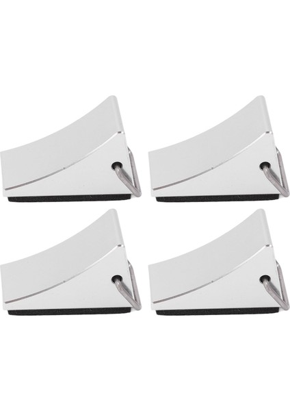 4 Adet Rc Model Araba Tekerlek Takozu Iyi Sabitleme Anti Kayma Alt Rc Alüminyum Alaşım Jant Takozu Redcat Gen8 Eksenel SCX10 Gümüş (Yurt Dışından) modelleri