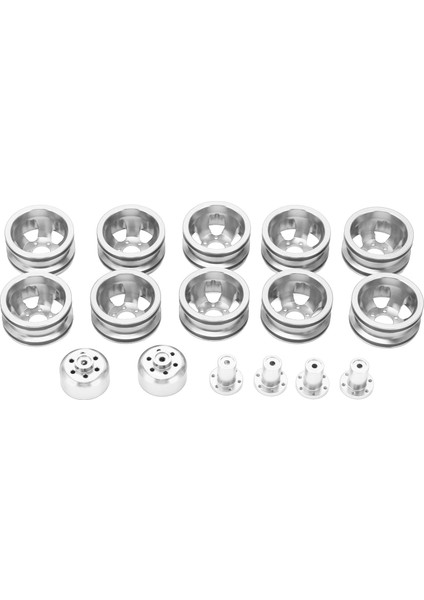 Alüminyum Alaşımlı Metal Tekerlek Göbeği Wpl B24 B36 1/16 6WD Askeri Paletli Araç Tekerlek Jantları Hubsilver (Yurt Dışından) indirimleri