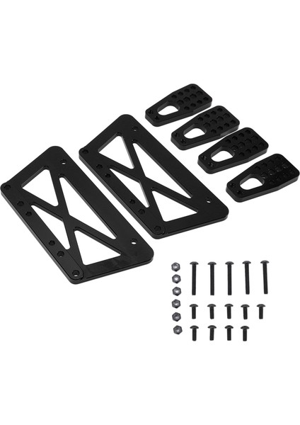 Rc Metal Alaşımlı Şasi Kaldırma Plakası Seti Kiti Axial SCX10 1/10 Rc Model Araba Parçalarısiyah (Yurt Dışından) fiyatları