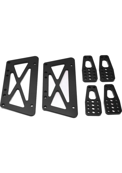 Rc Metal Alaşımlı Şasi Kaldırma Plakası Seti Kiti Axial SCX10 1/10 Rc Model Araba Parçalarısiyah (Yurt Dışından) modelleri