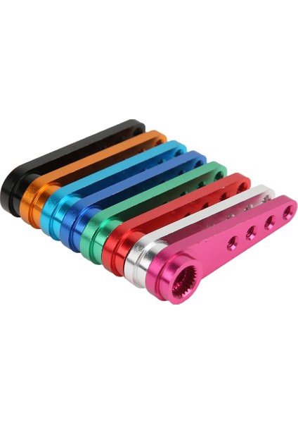 8 Renk 25T Alüminyum Alaşımlı Rc Servo Kolu Aksesuarı Futaba / Jr Rc Servo Için Uygun (Yurt Dışından) fırsatları