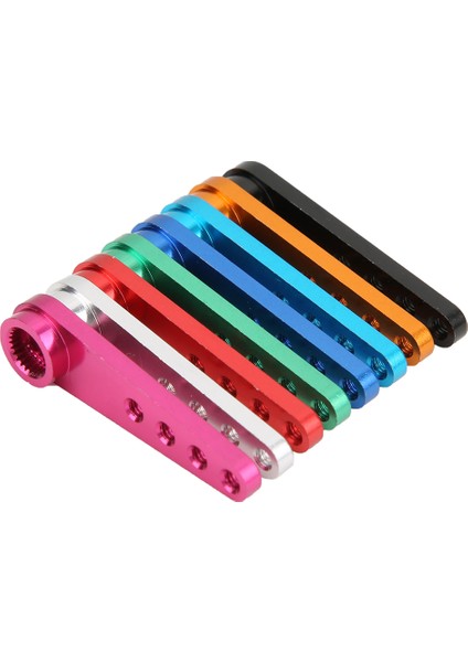 8 Renk 25T Alüminyum Alaşımlı Rc Servo Kolu Aksesuarı Futaba / Jr Rc Servo Için Uygun (Yurt Dışından) indirimleri