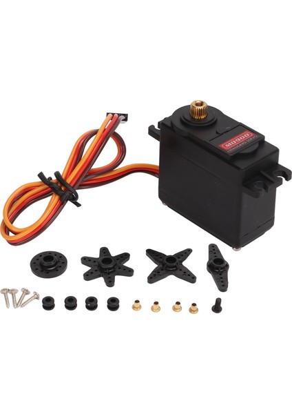 Dijital Servo Su Geçirmez Yüksek Hızlı Metal Dişli Motor 9 kg Için 1/8 1/10 1/12 Ölçekli Rc Araba Tekne (Yurt Dışından)