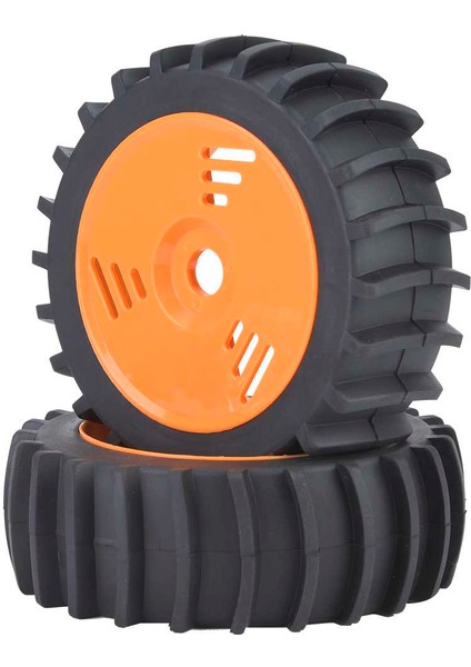 Jant Göbek Lastikleri Ka Lastikler 1/8 Rc Kamyon Araba Aksesuarı (Turuncu) (Yurt Dışından)