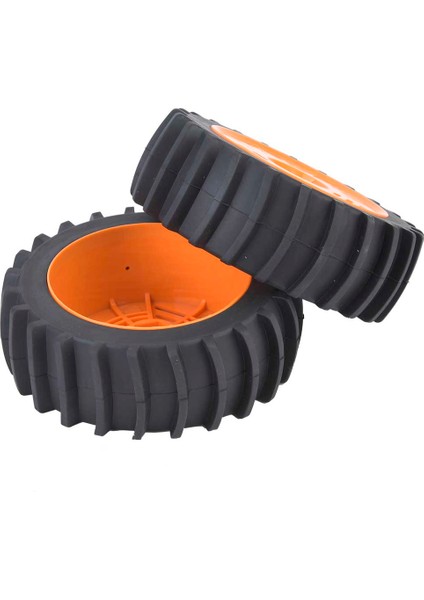 Jant Göbek Lastikleri Ka Lastikler 1/8 Rc Kamyon Araba Aksesuarı (Turuncu) (Yurt Dışından) fiyatları