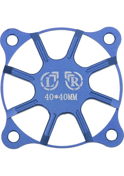 Rc Soğutma Fanı Kapağı 40X40MM Alüminyum Alaşımlı Koruyucu Aksesuar Parçası Motor Için Koyu Mavi (Yurt Dışından)