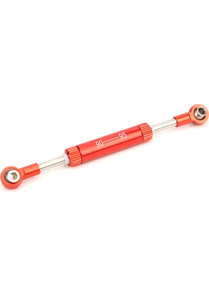 Ayarlanabilir Servo Çekme Çubuğu-Direksiyon Kolu Aksesuarı SCX10 D90 1/10 Rc Araba (90-95MM) (Yurt Dışından)