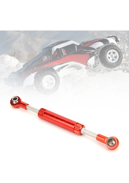 Ayarlanabilir Servo Çekme Çubuğu-Direksiyon Kolu Aksesuarı SCX10 D90 1/10 Rc Araba (90-95MM) (Yurt Dışından)