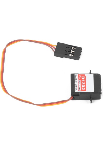 D1302 Mikro Mini Dijital Servo Yedek Parça Aksesuarı Sabit Kanatlı Uçak Modeli Jr Fişi (Yurt Dışından) fırsatları