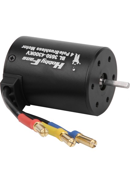 1/10 Rc Araba Modeli Için 3650 4300KV Fırçasız Sensörsüz Motor Yükseltme Aksesuarı (Yurt Dışından)