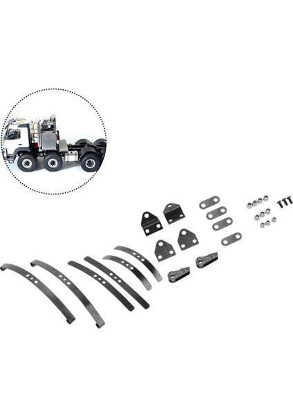 Ön Yaprak Tipi Süspansiyon Seti Çelik Siyah Rc1:14 Araba Parçaları Tamiya 1/14 Kamyon Için Uygun (Yurt Dışından) indirimleri