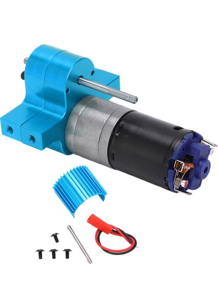 Rc Şanzıman Metal Hız Değiştirme Dişli Kutusu 370 Motorlu Wpl C14 1/16 Rc Askeri Kamyon Mavi (Yurt Dışından)