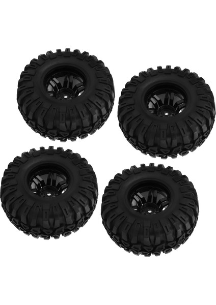 Arrma Senton 1/10 Rc Araba Aksesuarları Için 4 Adet Rc Ön Arka Lastik Lastik ve 6 Kollu Jant Seti (Yurt Dışından) indirimleri