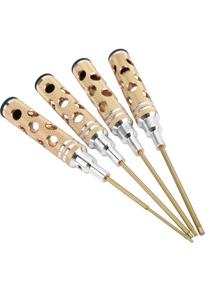 4 Adet Hex Sürücü Anahtarı Seti 1.5 mm 2.0 mm 2.5 mm 3.0 mm Rc Hex Soket Tornavida Rc Model Araç Tekne Altın (Yurt Dışından) fiyatları