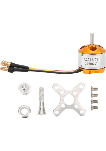 Profesyonel A2212 Outrunner Fırçasız Motor Yüksek Güçlü Motor Parçaları Rc QUADCOPTER2450KV (Yurt Dışından)