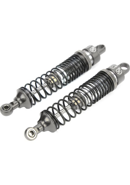 2 Adet 100MM Rc Metal Amortisör Damper Seti Hsp / Rgt / Himoto / Redcat 1/10 Rc Araba Gümüş (Yurt Dışından)