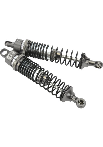 2 Adet 100MM Rc Metal Amortisör Damper Seti Hsp / Rgt / Himoto / Redcat 1/10 Rc Araba Gümüş (Yurt Dışından)