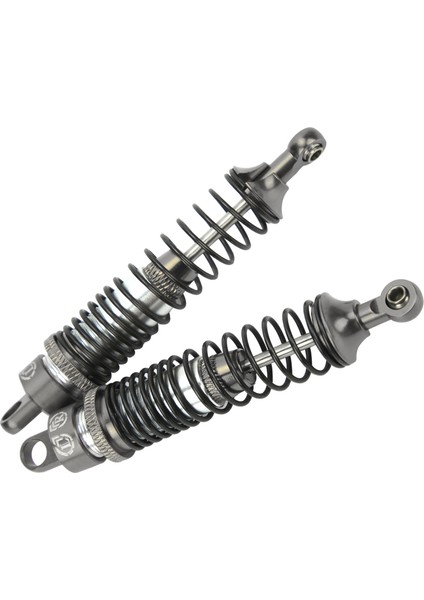 2 Adet 100MM Rc Metal Amortisör Damper Seti Hsp / Rgt / Himoto / Redcat 1/10 Rc Araba Gümüş (Yurt Dışından)