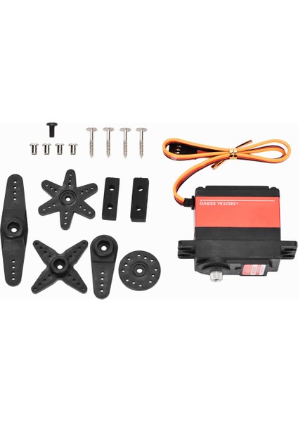 Jx PDI-6221MG 20KG Yüksek Torklu Dijital Servo Dişli 1/10 1/8 Rc Uçak Arabası Için (Yurt Dışından)