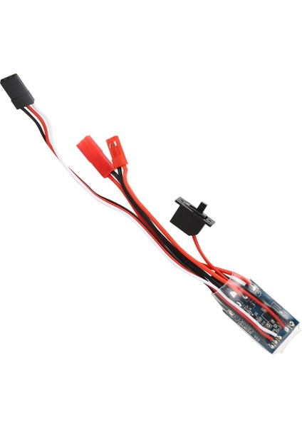 Fırçalanmış Esc Çift Yönlü 30A Elektrikli Hız Kontrol Cihazı Frenli Rc Araba Teknesi Içinsiyah (Yurt Dışından)