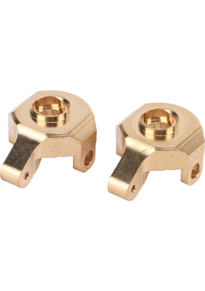 Pirinç Bakır Ön Direksiyon Göbeği Taşıyıcısı Burçlu Vidalar Axial SCX24 1/24 Rc Araba Için (Yurt Dışından) fırsatları