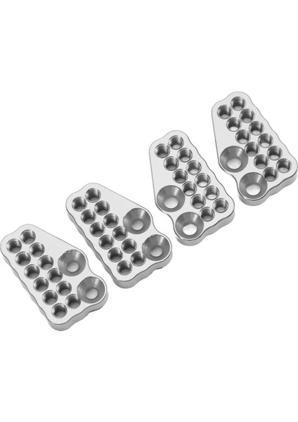 4 Adet Metal Gözenekli Ön Arka Amortisör Sabit Kodları Axial Capra 1.9 Utb AXI03004 Rc Carsilver (Yurt Dışından)