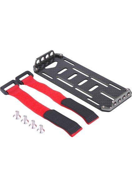 Traxxas Hsp Redcat RC4WD Axial Scx1 1:10 Paletli Rc Araba Için Karbon Fiber Pil Montaj Plakası (Yurt Dışından)