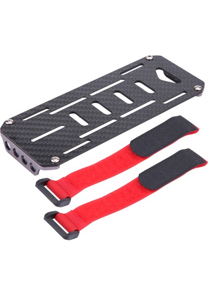 Traxxas Hsp Redcat RC4WD Axial Scx1 1:10 Paletli Rc Araba Için Karbon Fiber Pil Montaj Plakası (Yurt Dışından)