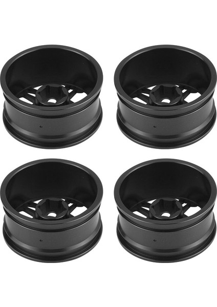 4 Adet/takım Lastik Lastik Alüminyum Alaşımlı Göbek Jantlar 1:10 Drift Yarış Rc Araba Için (Siyah) (Yurt Dışından) modelleri