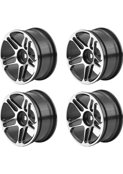 4 Adet/takım Lastik Lastik Alüminyum Alaşımlı Göbek Jantlar 1:10 Drift Yarış Rc Araba Için (Siyah) (Yurt Dışından) indirimleri