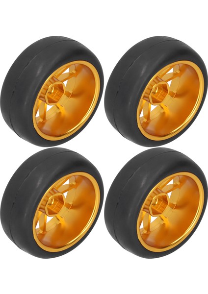 Adet 63MM Uzaktan Kumandalı Metal Tekerlek Göbeği Lastikleri Wpl D12 Rc Kamyon Altın Için Adaptörlü (Yurt Dışından) indirimleri