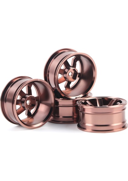 4 Adet Alüminyum Alaşım Jant Hub Evrensel 1/10 Düz Koşu Drift Rc Carcoffee (Yurt Dışından)