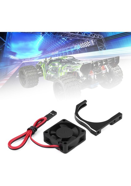 Rc Araba Aksesuarı Motor Isı Dağıtma Soğutma Fanı (Siyah Motor Montajlı 30*30*10MM) (Yurt Dışından) fiyatları