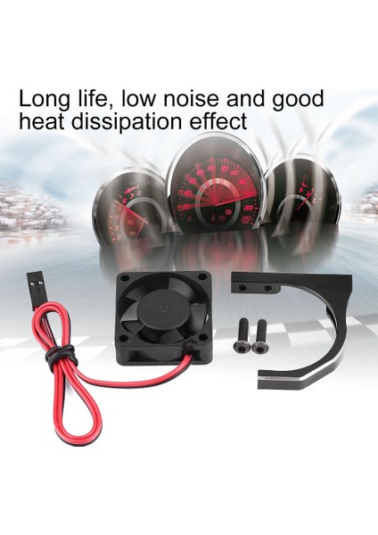 Rc Araba Aksesuarı Motor Isı Dağıtma Soğutma Fanı (Siyah Motor Montajlı 30*30*10MM) (Yurt Dışından) fırsatları