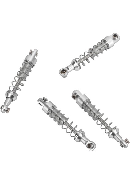 2 Çift Rc Metal Evrensel Amortisör Sönümleyici Seti Wpl C14 Rc Araba Yükseltme Parçaları Için Amortisör Montajlı Gümüş (Yurt Dışından) fiyatları