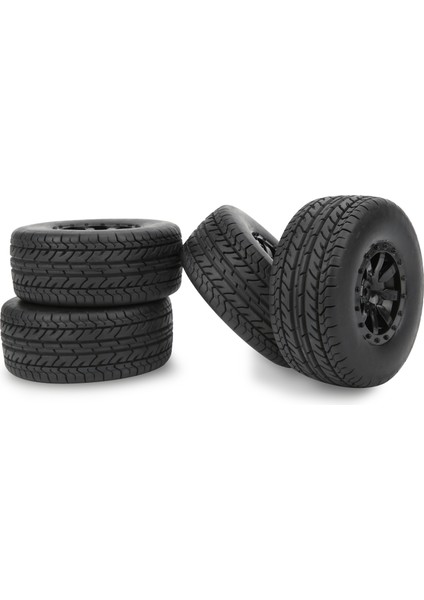 4 Adet Rc Kısa Mesafe Kamyon Lastiği Lastik Jant Rc Aksesuarı 1/10 Traxxas Slash'e Uygun (10044) (Yurt Dışından) fırsatları